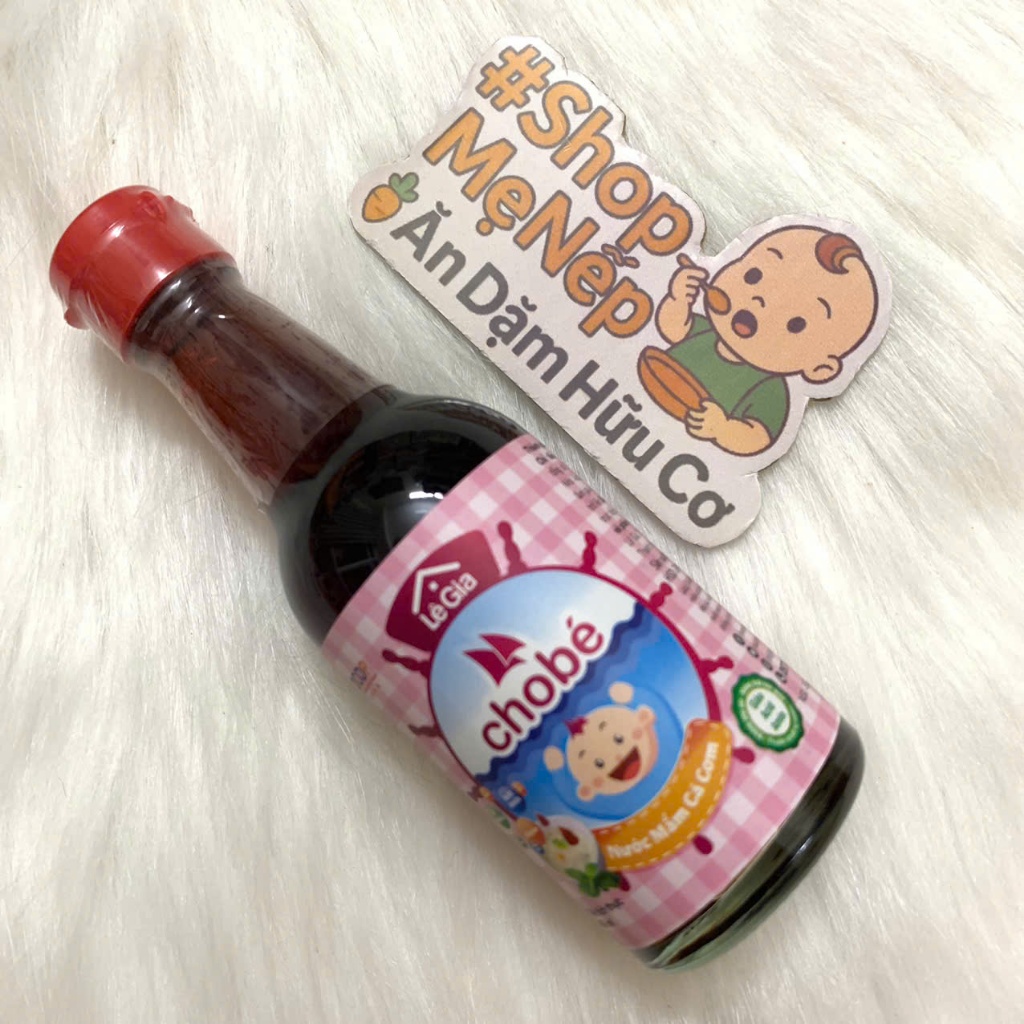 Nước mắm Lê Gia 60ml cho bé ăn dặm từ 6 tháng