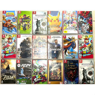  Băng game Nintendo Switch các loại - Pokemon It takes two Mario FiFa Demon Slayers Resident Evil Monster Hunter 