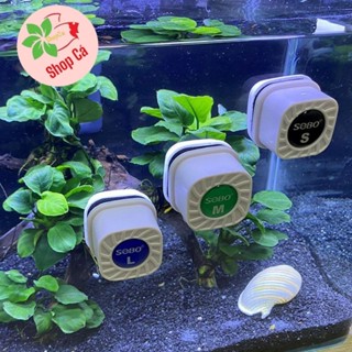 Hít chùi kính, Lau kính nam châm mini hiệu SOBO nhiều size