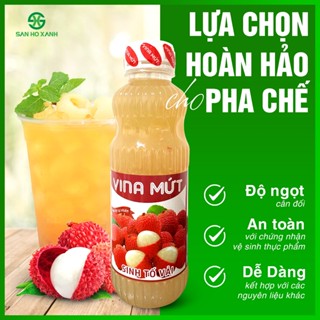 [Sinh Tố Trái Cây] Vina Mứt 1000 ml - Chuyên Dùng Pha Chế Trà Sữa, Trà Trái Cây, Sinh Tố, Sữa Chua, Panna Cotta,...
