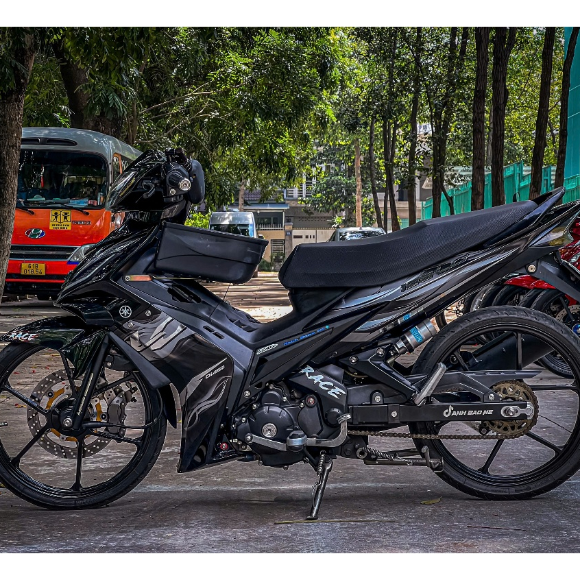 TEM RỜI EXCITER 2010 LC 135 ĐEN TRẮNG DECAL 3 LỚP