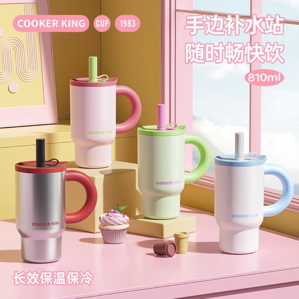 Ly giữ nhiệt cao Cooker King 810ml