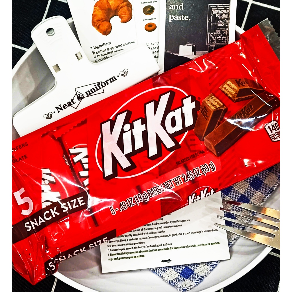 Kẹo Socola KitKat 5 Thanh Snack Size 69.9g – Bánh Xốp Phủ Chocolate