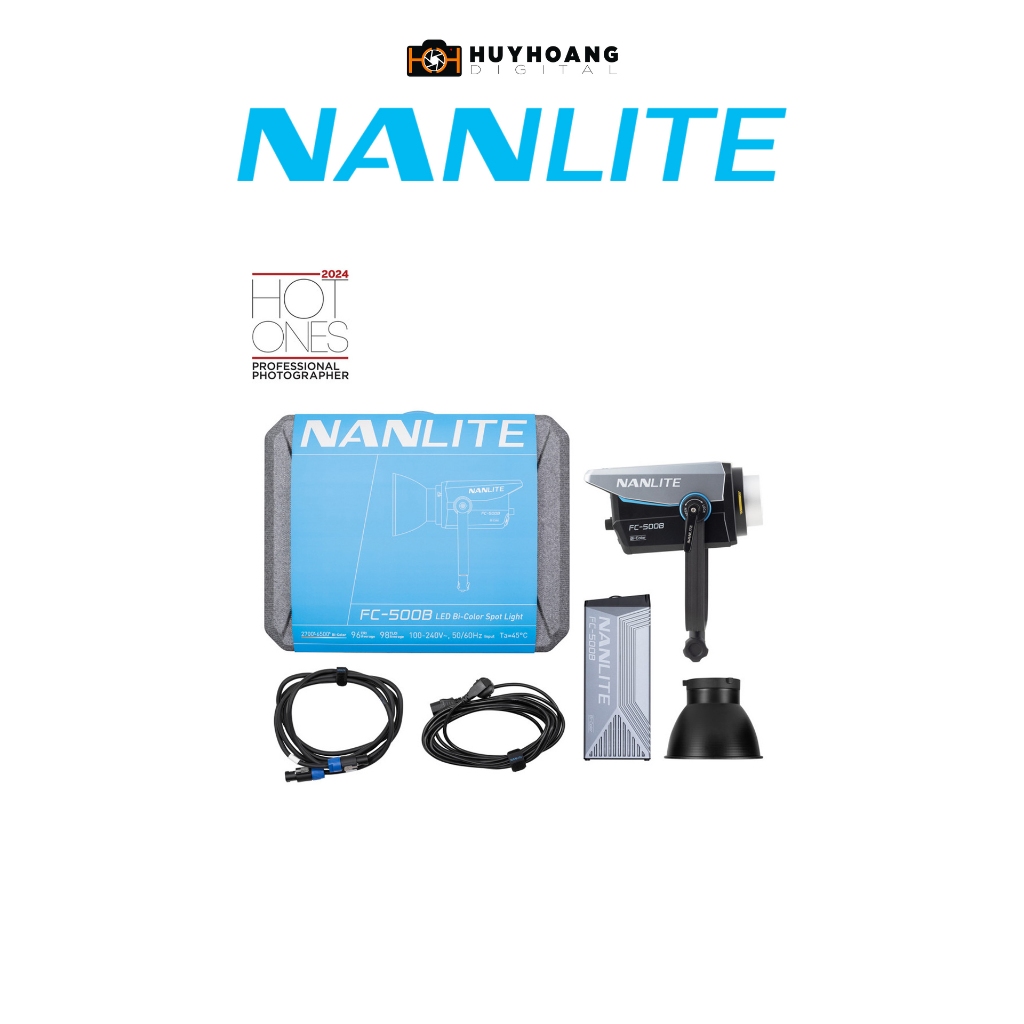 Đèn LED NANLITE FC-500B 500W 2700-6500K CRI96 - Chính hãng - Chỉ đèn