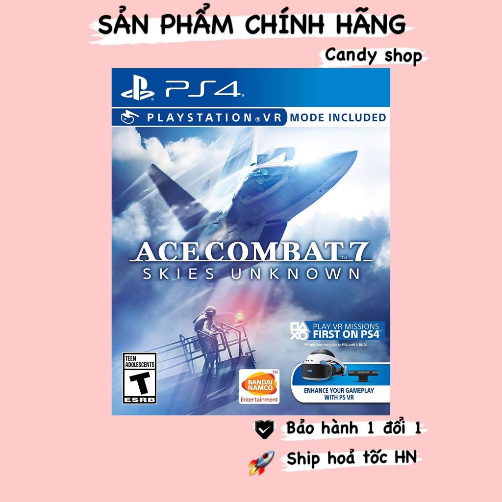 Đĩa game Ace Combat 7 Skies Unknown PS4