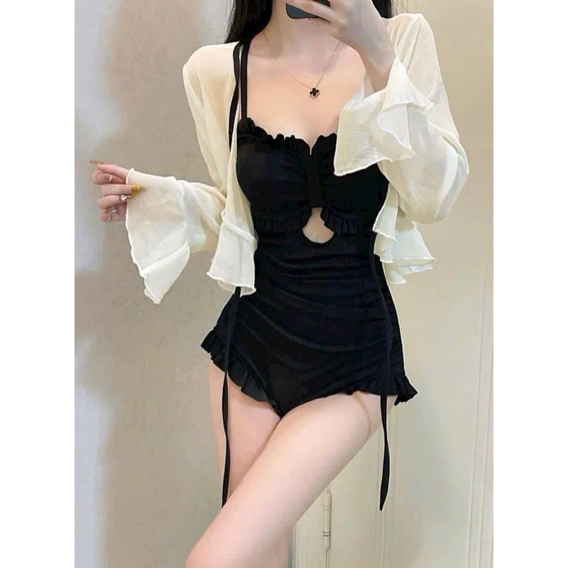 | Chang Tròn | Sét Bikini bèo kèm khoác voan Bigsize | BigBuy360 - bigbuy360.vn