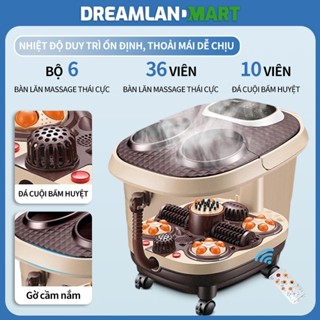Máy ngâm chân massage hiệu xoa bóp bàn chân tự động thêm cân bằng nhiệt bản mới nhất