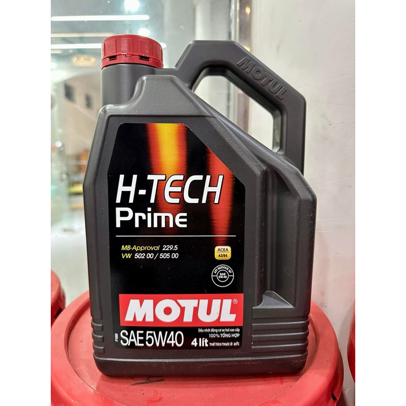 Dầu Nhớt Motul H-Tech Prime 4 Lít 5W40 SP 100% Tổng H