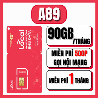 [ SALE SIM RẺ ] Sim 4G Mobifone Miễn Phí 1 Tháng Tặng Data Tốc Độ Cao Kèm Phút Gọi Sử Dụng Thả Ga A69 A79 A89