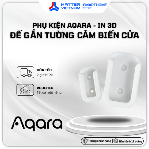 [In 3D] Đế Bắt Vít Cảm Biến Cửa Aqara - Hàng In 3D, Phụ Kiện Smarthome