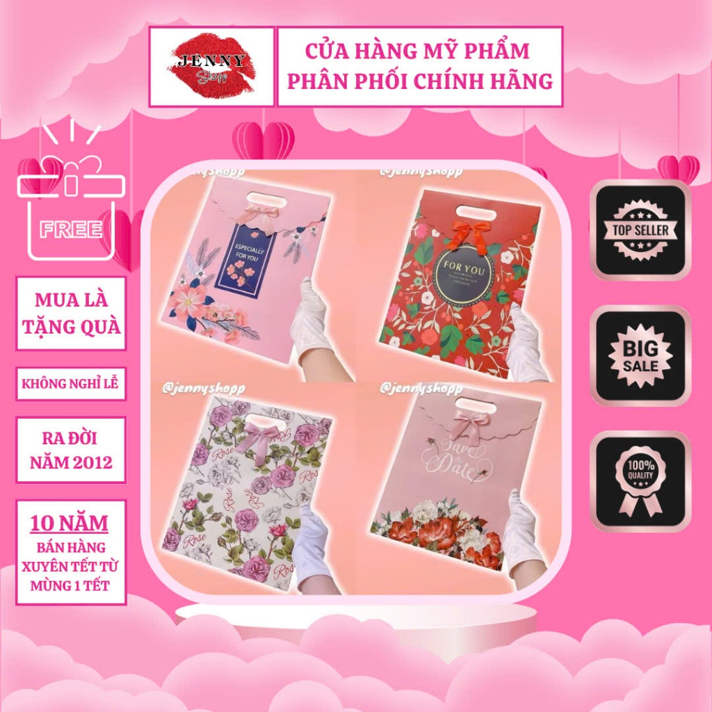 Túi Giấy Đựng Quà Nhiều Kích Cỡ (Inbox shop chọn mẫu)