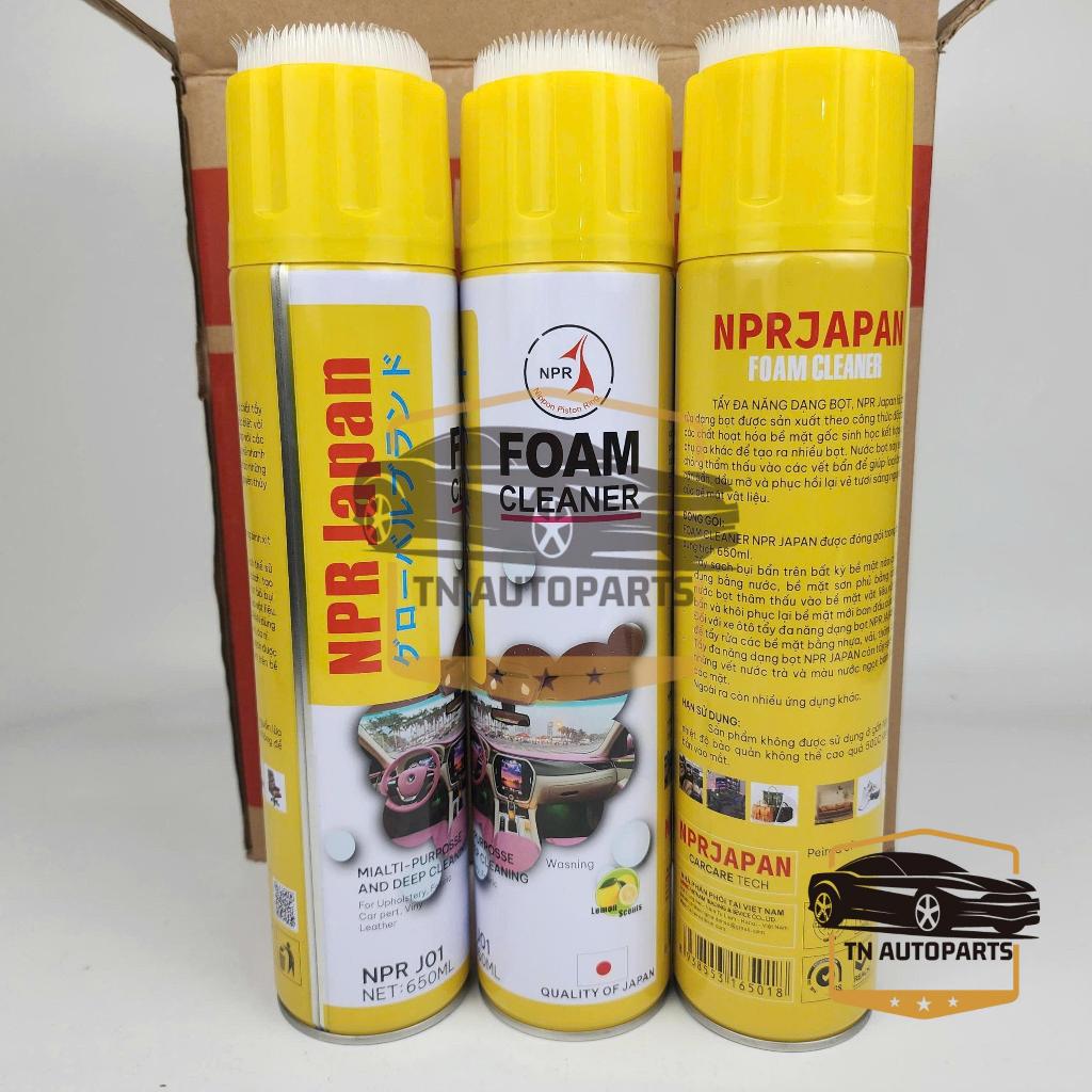 Chai xịt bọt vệ sinh đa năng nội thất, ghế da, trần nỉ ô tô DYRAMID / CAMEL/ NPR/ Multi Purpose (650