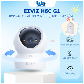 Camera EZVIZ H6C G1 C6N G1 8MP SIÊU NÉT, GÓC XOAY 360 RỘNG, CHỐNG NGƯỢC SÁNG, BẮT ĐƯỢC WIFI 5G