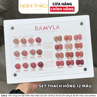 Set sơn thạch đục hồng RAMYLA 12 màu Nghi Thảo