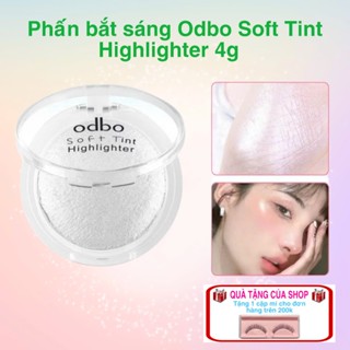   Auth Thái  Phấn bắt sáng có nhũ ODBO Soft Tint Highlighter 4g OD173 