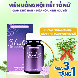 Viên uống nội tiết tố nữ SLADY bồi bổ khí huyết , tăng cường sinh lý nữ hộp 60 viên