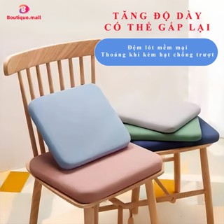 Tấm lót ghế văn phòng BOUTIQUE hỗ trợ thắt lưng ngồi dài, Đệm lót ghế ô tô thoáng khí phục hồi siêu mềm