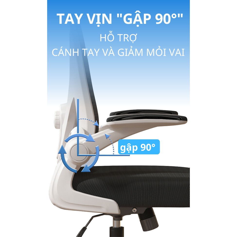 Ghế Xoay Văn Phòng,Ghế Gamming Công Thái Học Resdani CTH-89-LXR Tay Ghế Gập Lên 90 Độ,Ngả Rung Rinh 25 Độ | BigBuy360 - bigbuy360.vn