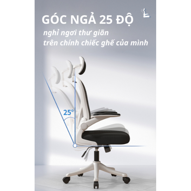 Ghế Xoay Văn Phòng,Ghế Gamming Công Thái Học Resdani CTH-89-LXR Tay Ghế Gập Lên 90 Độ,Ngả Rung Rinh 25 Độ | BigBuy360 - bigbuy360.vn