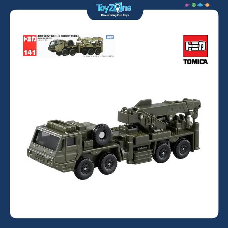Mô hình xe JGSDF Heavy Wheeled Recovery Vehicle No.141 TOMICA LONG