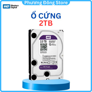  Ổ Cứng Camera HDD 2Tb WD Purple Surveilance - Hàng chính hãng 