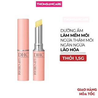 Son dưỡng môi DHC Lip Cream - Dưỡng ẩm, không màu từ dầu ô liu - Chính Hãng DHC Nhật Bản