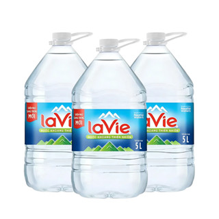  Thùng 4 can nước khoáng thiên nhiên LaVie 5L 