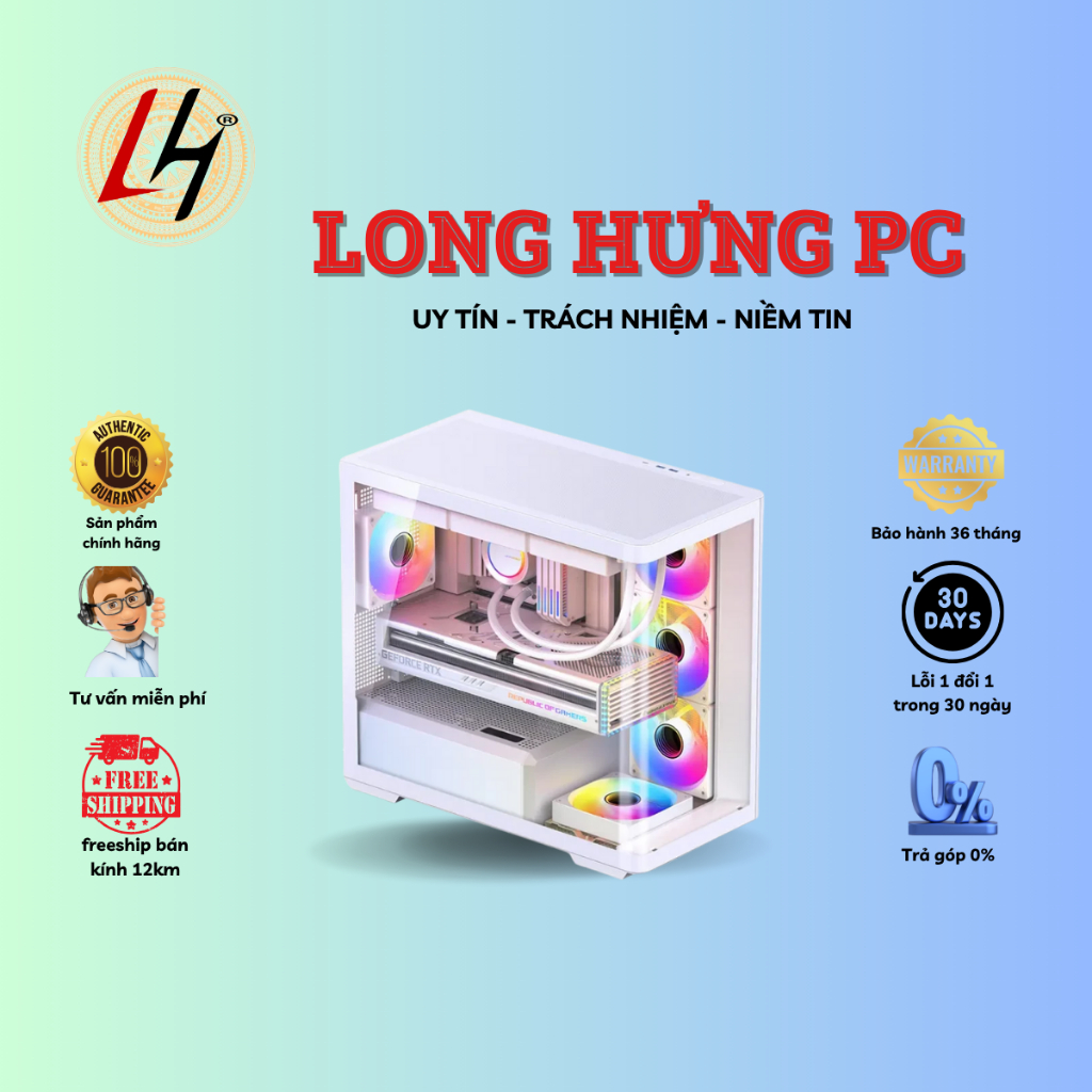 PC gaming 12: Core i5 12600KF, Ram 32G, VGA 3070 Ti 8G