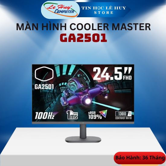 MÀN HÌNH COOLER MASTER GA22FC 22" FHD VA 100HZ 1Ms /COOLER MASTER GA2501 25" IPS FHD 100Hz 1ms - Hàng Chính Hãng
