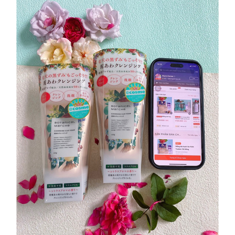 Sữa rửa mặt thảo mộc Botanical Marche 120g