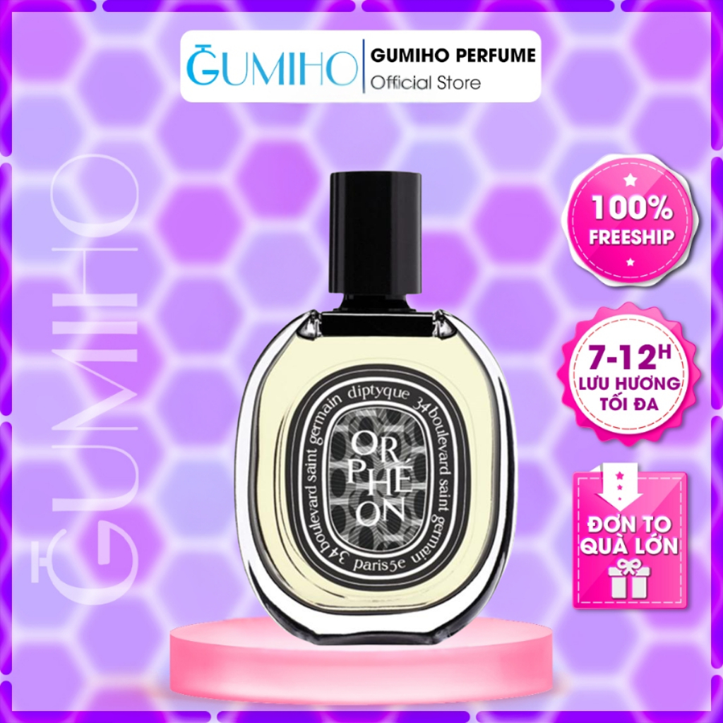Nước Hoa Unisex Nam Nữ Diptyque Orphéon | Nước Hoa Niche Hương Gỗ Phấn Quyến Rũ ( 2ml ,5ml ,10ml ) - GumihoPerfume