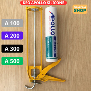 Keo Silicone APOLLO Sealant A500, A300, A200, A100 -  Dụng cụ bắn keo, Súng bắn keo