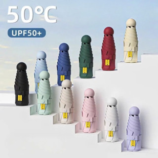 Ô mini gấp gọn nhỏ bằng chiếc điện thoại, Dù che nắng che mưa sang chảnh, siêu nhẹ tiện dụng