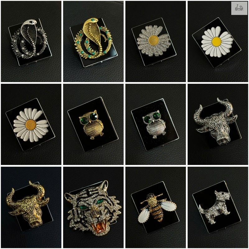 Logo Vespa Custom Phong Cách Retro