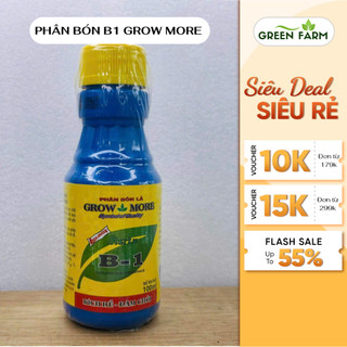Phân bón lá Vitamin B1 Grow More LIQINOX START kích rễ cho hoa lan, cây cảnh lọ 235ml, 100ml