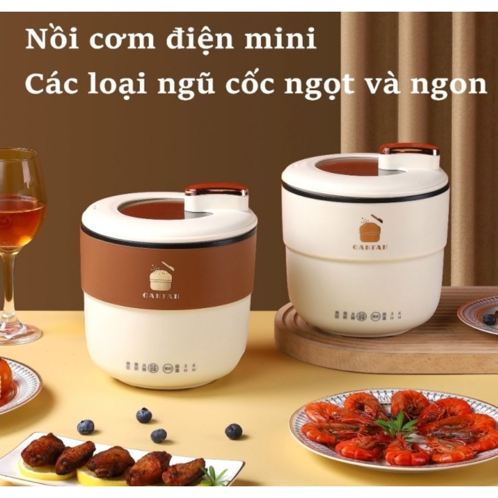 NỒI CƠM ĐIỆN MINI GANFAN 1L5 GIÁ TỐT