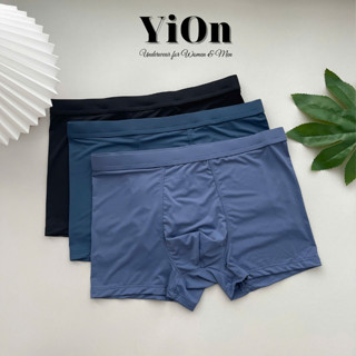 Combo 3 Quần Lót Nam Co Dãn Thoáng Khí,  Sịp Đùi Nam Cao Cấp Chất Thun Lạnh Cao Cấp YiOn Underwear