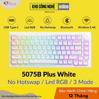 Bàn phím cơ AKKO 5075B Plus-S / 5075B Plus Dracula Castle (Multi-modes / RGB  / Gasket mount)
