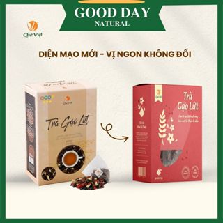  Trà gạo lứt Quê Việt - Giúp thanh lọc gan và thải độc cơ thể 