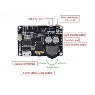 Module khuếch đại âm thanh bluetooth 5.0 XY-WRBT