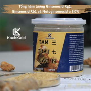 Tam Thất Bắc Nguyên Chất KOCHIGOLD [Dạng Bột 200g], chuẩn hàm lượng