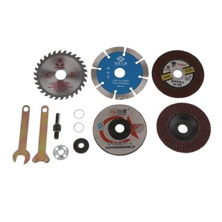 Combo dụng cụ tháo lắp và lưỡi cắt, mài đa năng