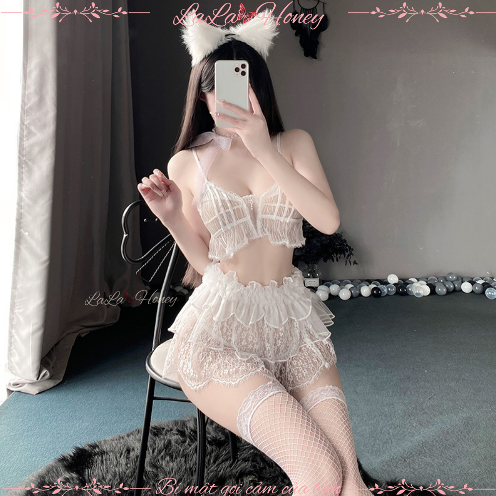 Váy Ngủ Xuyên Thấu Ngọt Ngào Quyến Rũ - LALA HONEY | BigBuy360 - bigbuy360.vn