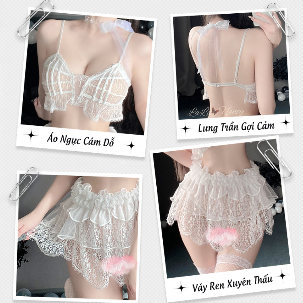 Váy Ngủ Xuyên Thấu Ngọt Ngào Quyến Rũ - LALA HONEY | BigBuy360 - bigbuy360.vn