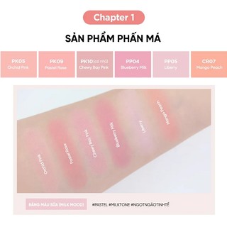 Phấn má đơn xinh xắn The Saem Saemmul Single Blusher 5g