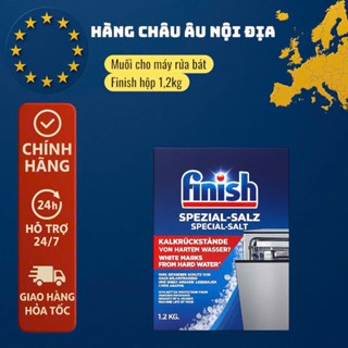  Muối rửa bát dùng cho máy rửa bát  hộp nhỏ đổ 1 lần  