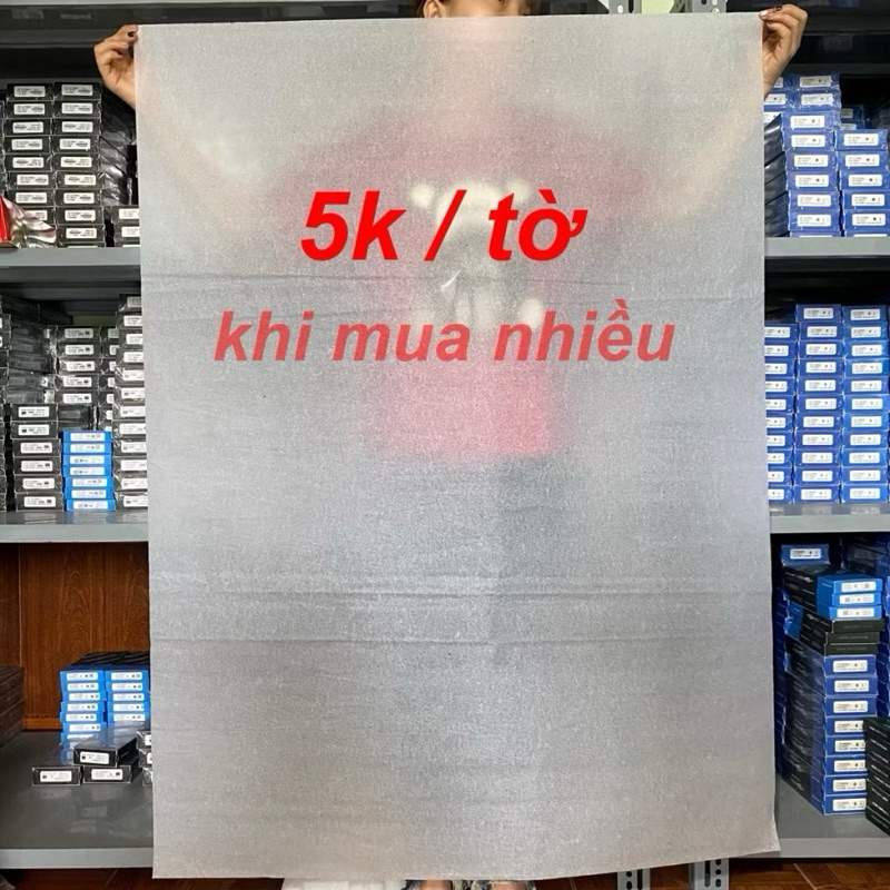 Giấy lụa scan hình xăm khổ lớn – Giấy nến A0 size: 80x110cm - Mỏng, dễ bám than, Tuấn khang tatoo sh