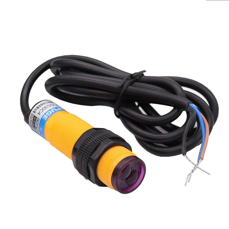 Cảm biến vật cản hồng ngoại NPN E3F-DS30C4, PNP E3F-DS30P (NO).