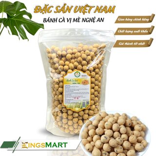 Bánh cà quê vị mè vừng ngọt - Thương hiệu Hưng Tân - Đặc sản Nghệ An - Túi 500g - Kingsmart