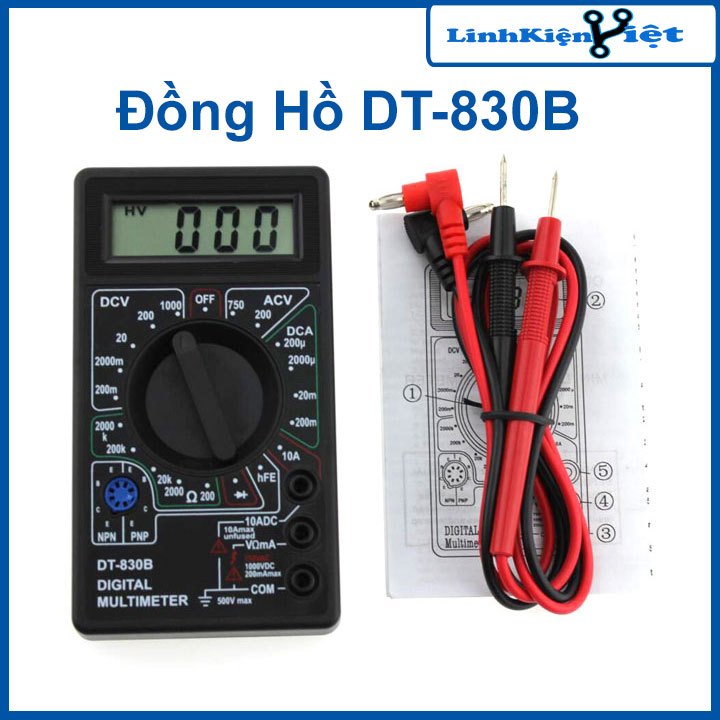 Đồng Hồ DT830B DIGITAL MULTIMETER